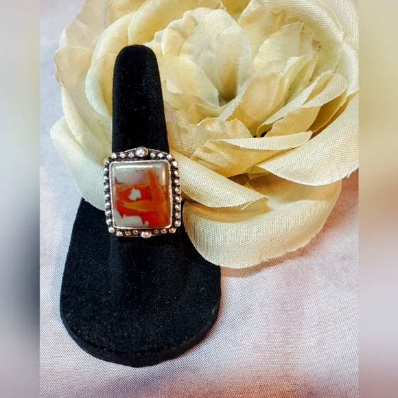 Jasper SIZE 5 1/4 Natural Gemstone - Picture 2 of 5